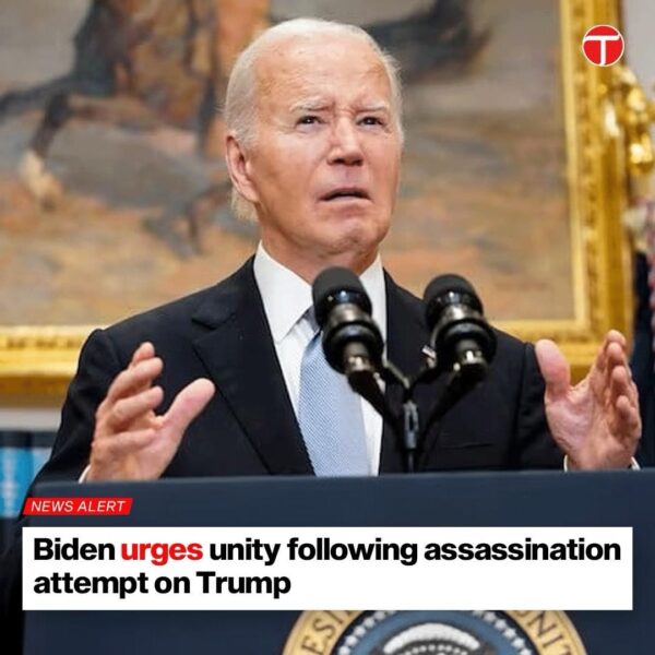 US President Joe Biden condemned the assassination attempt against…